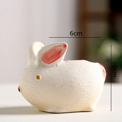 DecorBites™ Animal Vase Succulent Pot for Garden, Cute Rabbit & Duck Design