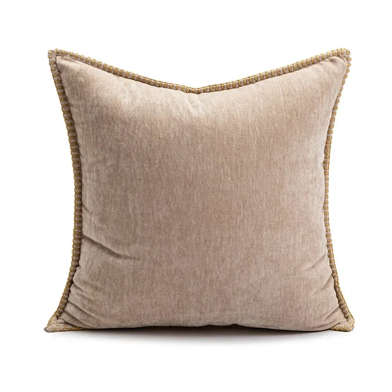 DecorBites™ Cartoon Christmas Pillow Covers: Festive Decor for Sofa - Embroidered Design