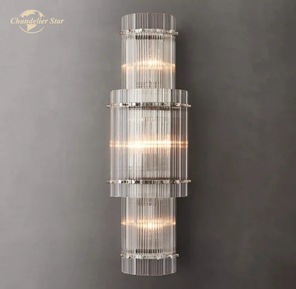 DecorBites™ LED Glass San Marco Round Wall Lamp for Living Room Bedroom Bathroom Decor