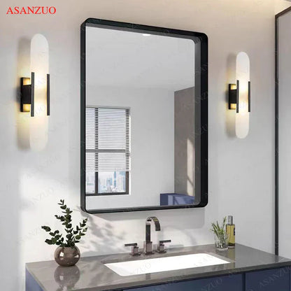 DecorBites™ Jade Stone Wall Sconce Light Fixtures for Bedroom Living Room Hotel Decor