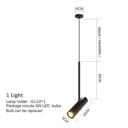 DecorBites™ LED Pendant Light: Minimalist Hanging Lamp for Bedroom, Dining Room, Kitchen