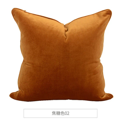 DecorBites™ Luxe Italy Velvet Pillowslip, High-Grade Cushion Case for Living Room Sofa