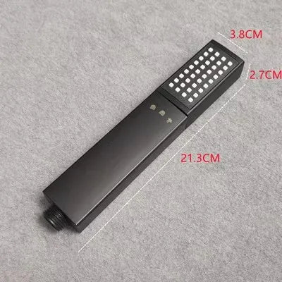 DecorBites™ Black High Pressure Handheld Shower Head for Water Saving and Bathroom Rainfall