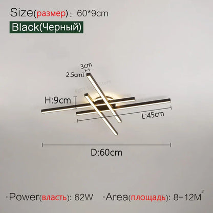 2023 DecorBites™ Nordic LED Ceiling Chandelier for Living, Dining, and Bedroom