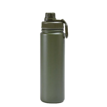 DecorBites™ 750ml Stainless Steel Insulated Sports Water Bottle Vacuum Thermos