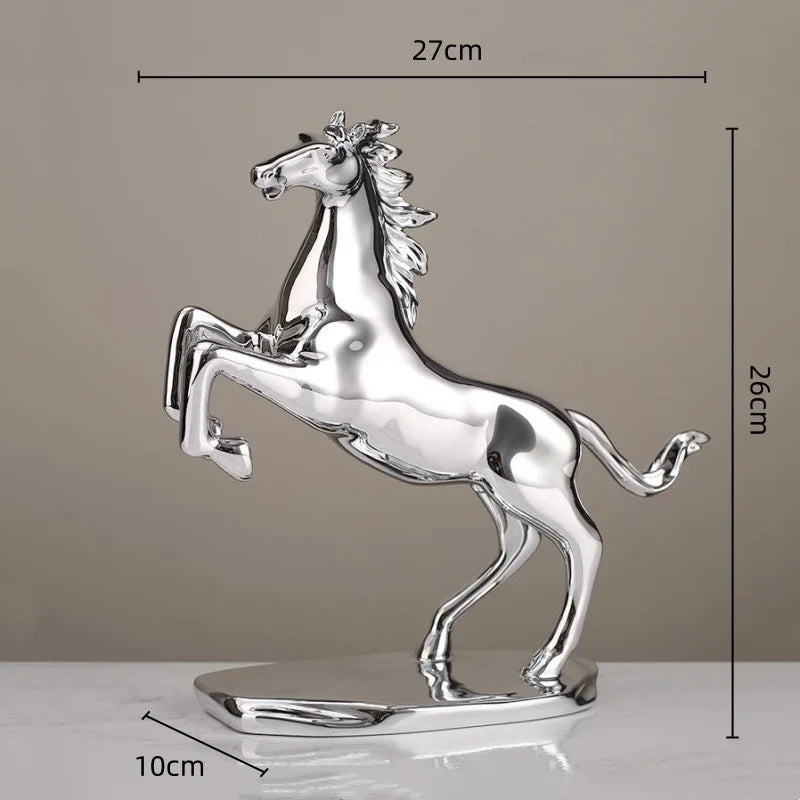 DecorBites™ Lucky Horse Resin Home Decoration Sculpture
