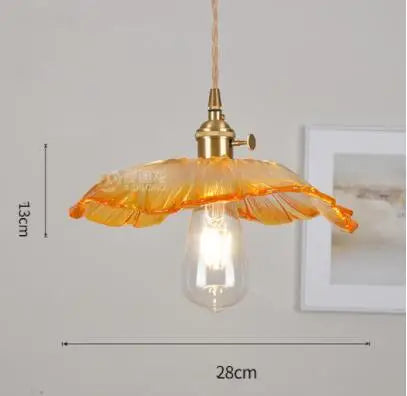 DecorBites™ Blue Glass Pendant Lights for Bedroom Dinning Living Room