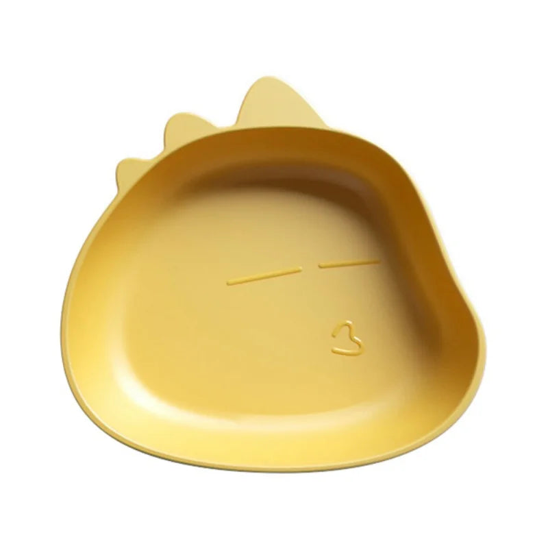 DecorBites™ Bear Shape Fruit Plate Kitchen Tableware Desktop Trash Tray Cute Cartoon Snack Dish