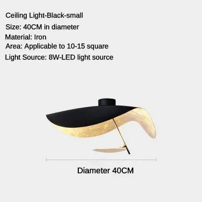 ™ LED Flying Saucer Chandelier - Modern Ceiling Light for Living Room & Bar