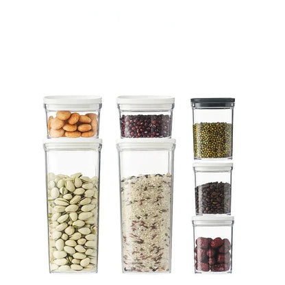 DecorBites™ Hermetic Kitchen Organizer for Food Containers, Oils, and Boxes