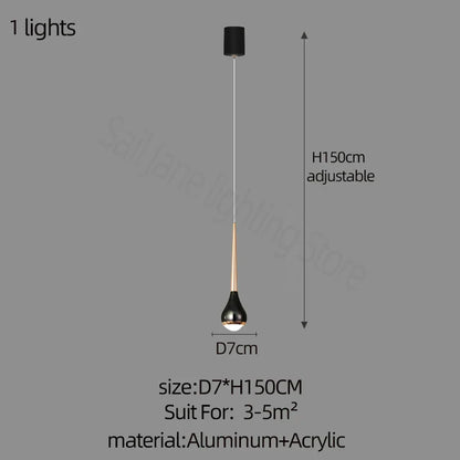 DecorBites™ Luxe Loft Chandelier: Nordic Modern Style for Living Room, Hotel, or Apartment