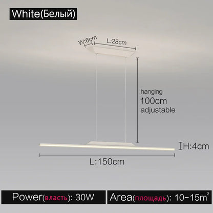 DecorBites™ Black Line Chandelier: Elegant Salon Design, Luxury Lighting for Home and Restaurant