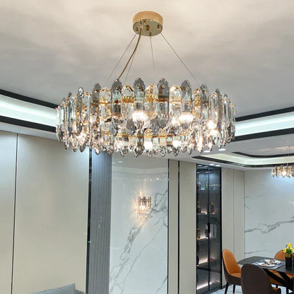 DecorBites™ Crystal Chandelier: Luxury Nordic Post-modern Design for Living Room, Bedroom, Dining Room