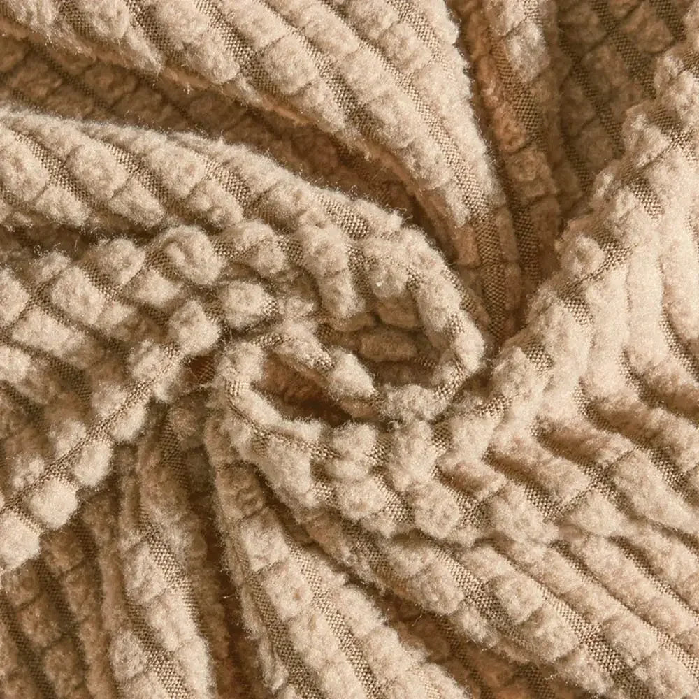 DecorBites™ 3D Quilted Sofa Cover: Soft Cozy Stretch Spandex Couch Slipcover