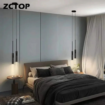 DecorBites™ LED Pendant Light: Minimalist Hanging Lamp for Bedroom, Dining Room, Kitchen