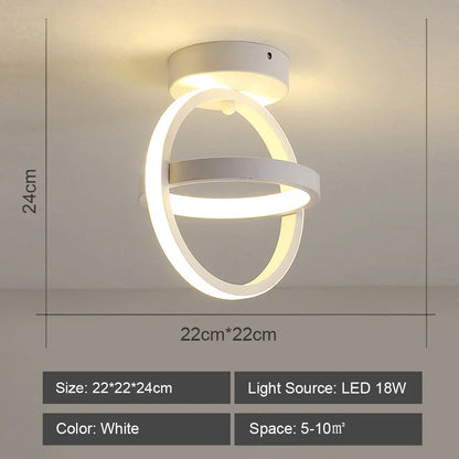 DecorBites™ LED Ceiling Light for Modern Living Room Bedroom Lighting