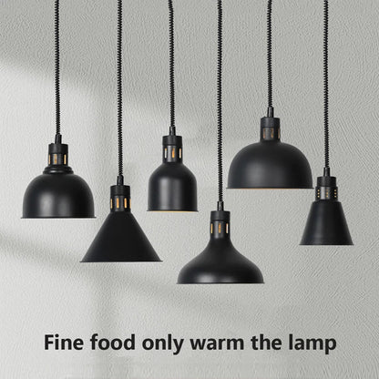 DecorBites™ 275W Electric Food Heat Preservation Lamp for Kitchen Restaurant Buffet