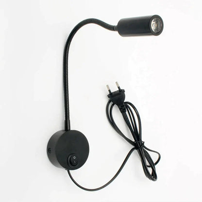 DecorBites™ Bronze Gooseneck LED Wall Lamp Bedroom Bedside Sconce Spot Lighting
