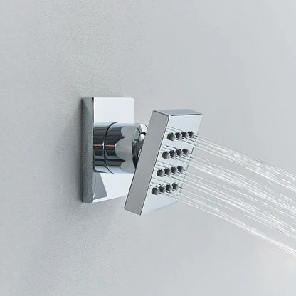 DecorBites™ Brass Square Body Spray Shower Jets for Luxury Spa Massage Experience
