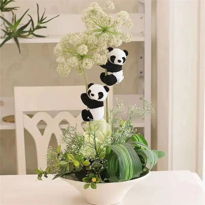 DecorBites™ Cute Panda Plush Clip-On Pendant - Small Funny Bedroom Decoration