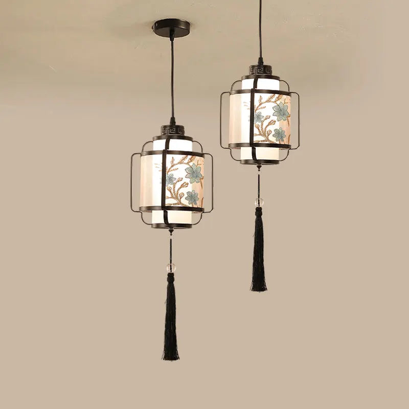 DecorBites™ Chinoiserie Retro Chandelier: Study Bedroom Dining Room Industrial Lighting