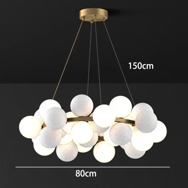 DecorBites™ LED Pendant Chandeliers for Modern Home Decor, Indoor Living Room Dining Room Lighting