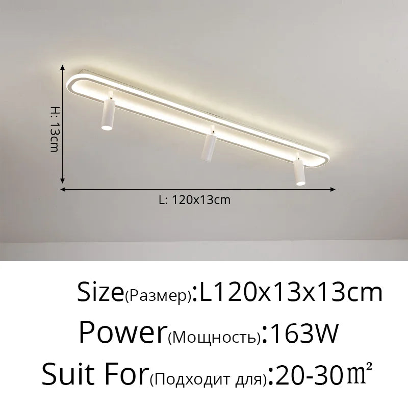 DecorBites™ LED Modern Chandelier for Living Room Bedroom Indoor Lighting
