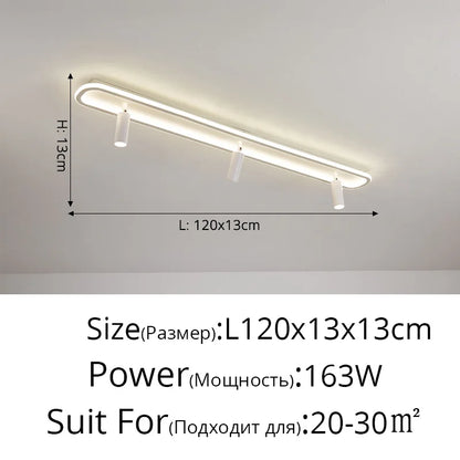 DecorBites™ LED Modern Chandelier for Living Room Bedroom Indoor Lighting