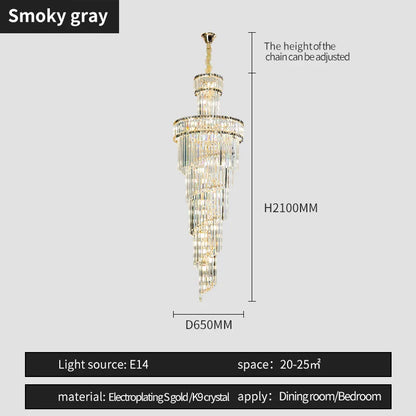 DecorBites™ Crystal Chandelier | French Simple Design for Dining Room, Living Room, and Master Bedroom