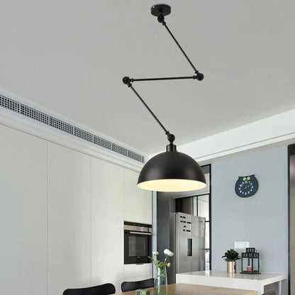 DecorBites™ Adjustable Long Arm Pendant Light for Living Room Bedroom Dining Room
