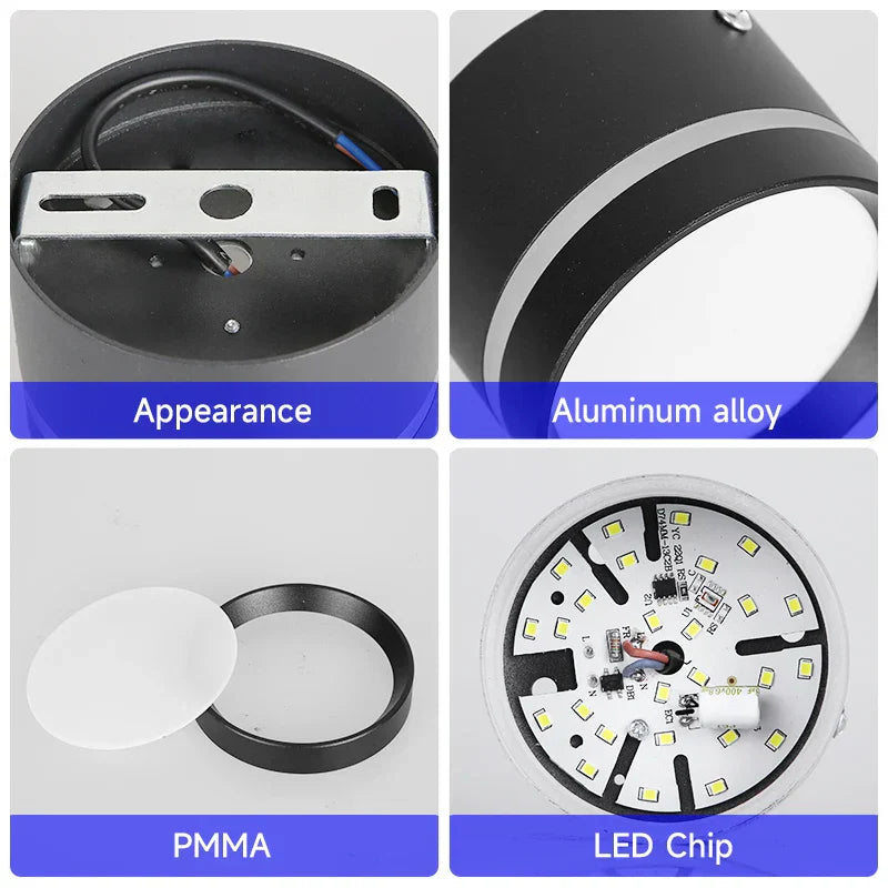 DecorBites™ LED Spot Lighting: Ceiling Downlight for Living Room, Store Spotlight Chandelier