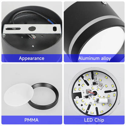 DecorBites™ LED Spot Lighting: Ceiling Downlight for Living Room, Store Spotlight Chandelier