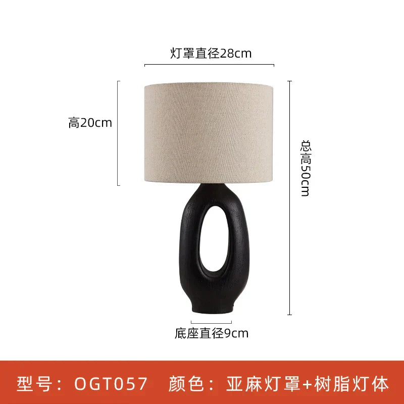 ™ Japanese Wabisabi Table Lamp E27 Living Room Bedroom Decor Lighting