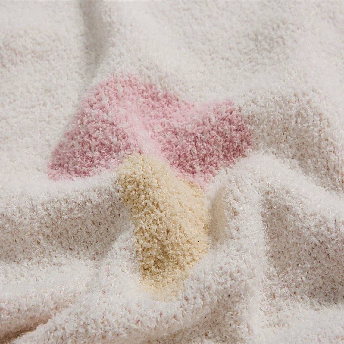 DecorBites™ Kawaii Ice Cream Jacquard Blanket