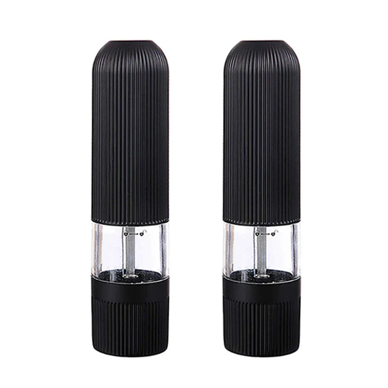 DecorBites™ Automatic Salt Pepper Grinder | Electric Spice Mill for Seasoning Adjustable Coarseness