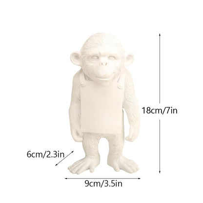 DecorBites™ Banksy Sculpture Collection: Flower Thrower & Balloon Girl Figurines for Home & Office