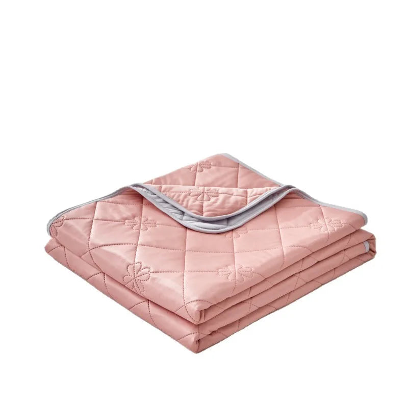 DecorBites™ Cool Summer Blanket: Lightweight Soft Ice Cooling Comforter for Hot Sleepers