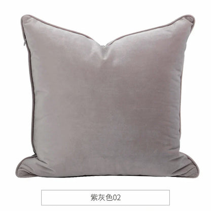 DecorBites™ Luxe Italy Velvet Pillowslip, High-Grade Cushion Case for Living Room Sofa