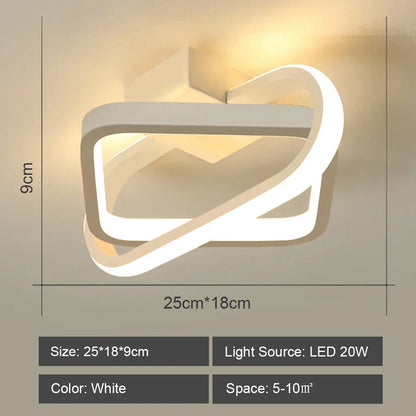 DecorBites™ LED Ceiling Light for Modern Living Room Bedroom Lighting