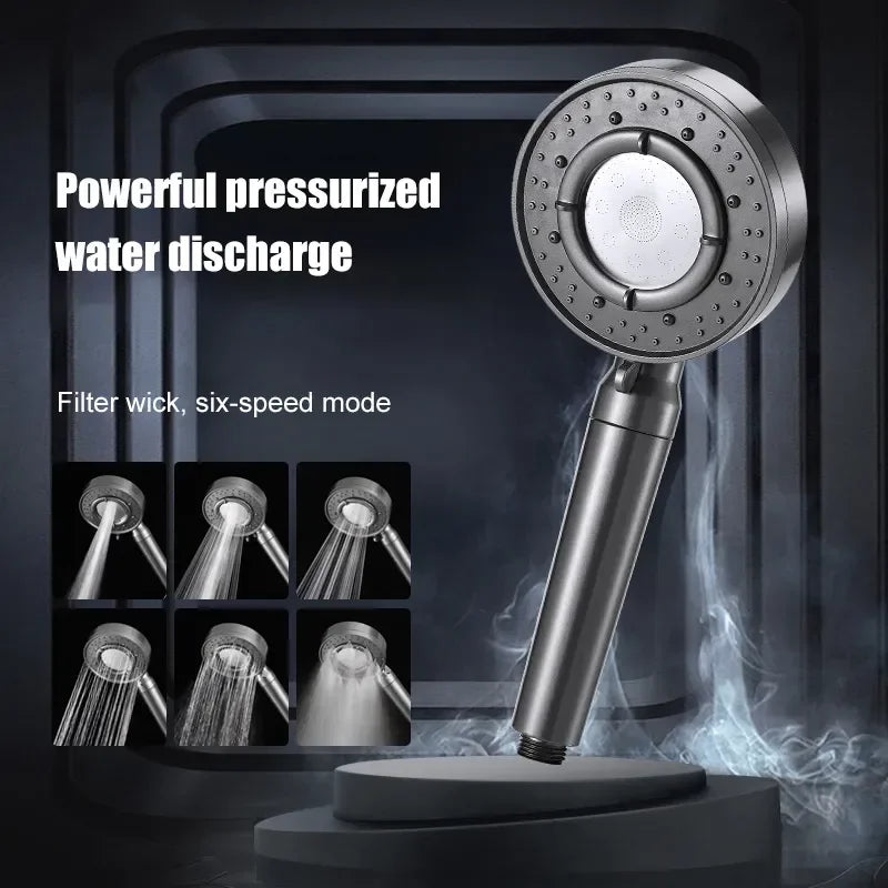 ™ Large Panel Adjustable High Pressure Shower Head for Eco-Friendly Rainfall Experience