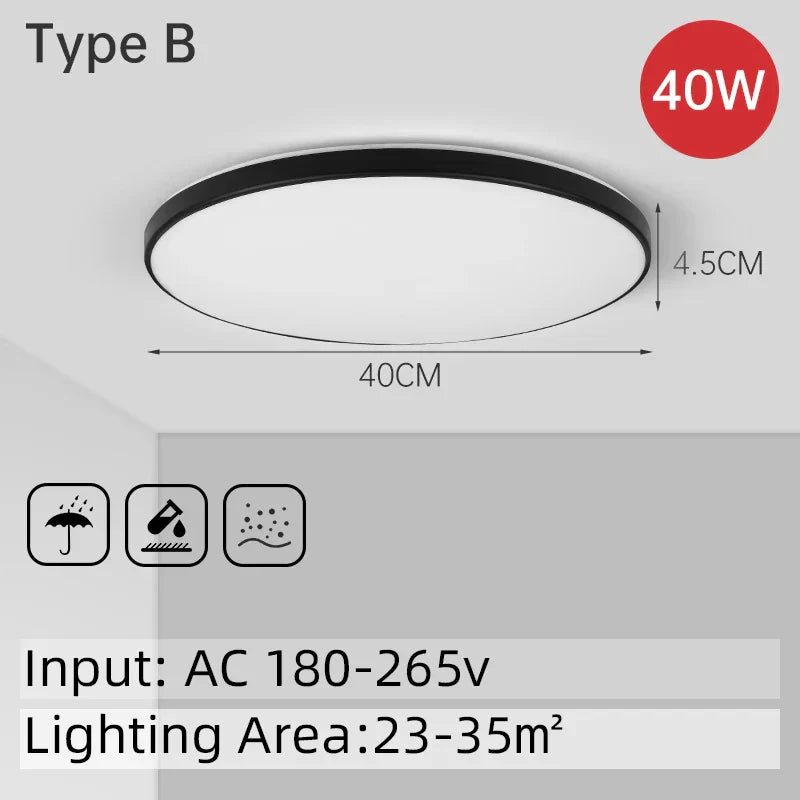 DecorBites™ LED Ceiling Chandelier Panel Light for Home Decor Lighting