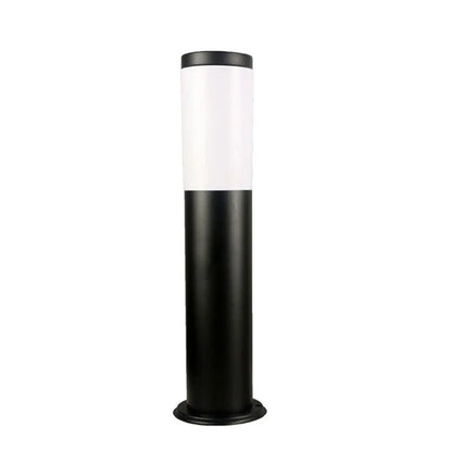 DecorBites™ Black Silver Landscape Bollard Path Light for Garden Decoration