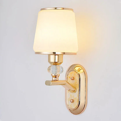 DecorBites™ Crystal Bedside Wall Sconce - Modern Minimalist LED Wall Light - 12W E14
