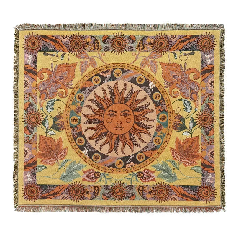 DecorBites™ Bohemian Camping Blanket - Multi-Functional Outdoor Essential