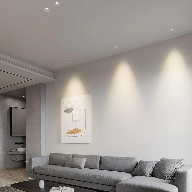 DecorBites™ 12W Anti-glare Recessed Downlight Spotlights Ra97 Indoor Lamp for Living Room
