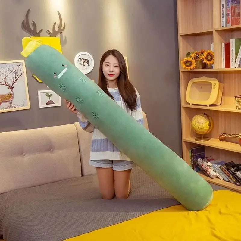 DecorBites™ Comfort Long Body Pillow for Side Sleeping & Pregnancy Support