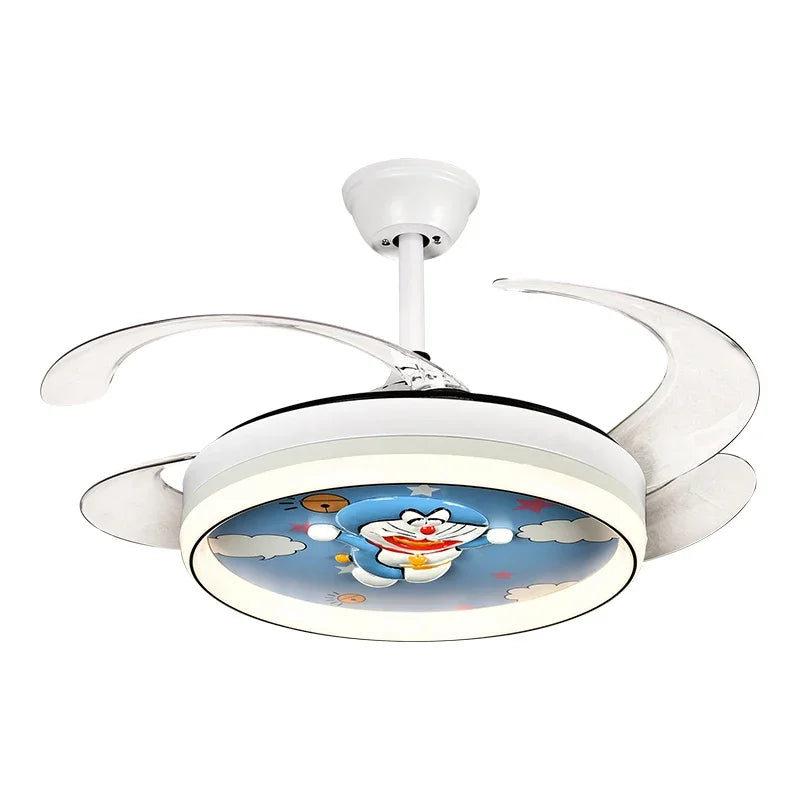 DecorBites™ Dimmable Smart Home LED Ceiling Fan Light with Remote Control
