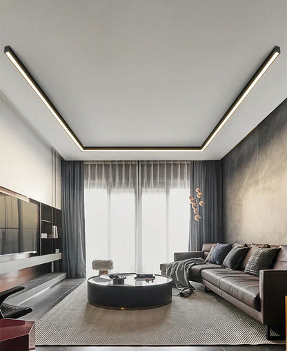 DecorBites™ LED Linear Ceiling Lamp for Living Room, Dining Room, Bedroom - Minimalist Design