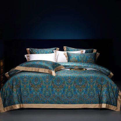 DecorBites™ Bohemian Style 1000TC Egyptian Cotton Bedding Set with Digital Printing