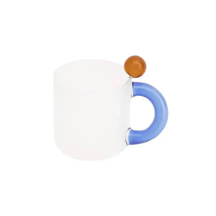 DecorBites™ Colorful Glass Mug Set 350ml